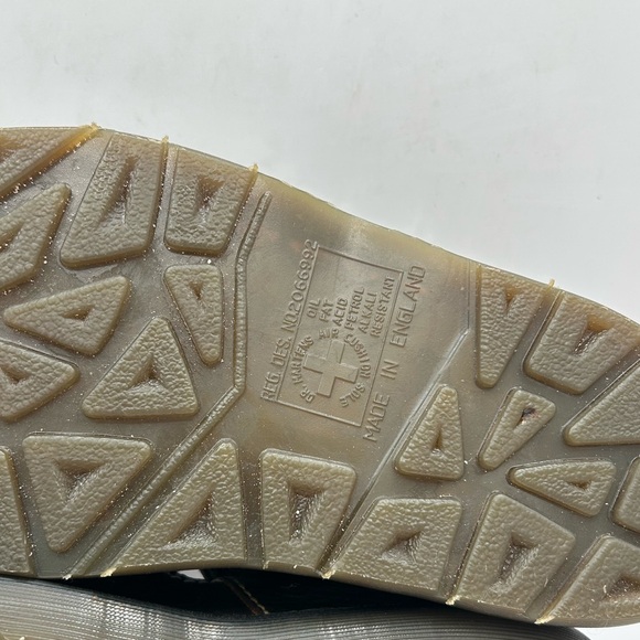 MIE Vintage Dr Martens Sandals Chunky Fisherman Platform Brown 90s Y2K 9067 RARE - Picture 4 of 14